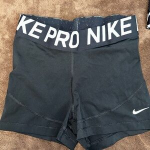 Nike Women's Black Athletic Shorts